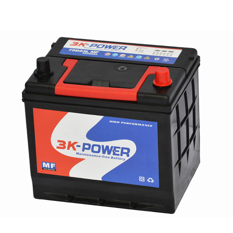 Wartungsfreie DIN-Autobatterie mit 12 V und 60 Ah