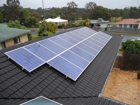 5.000 Watt netzgebundene Solar-PV-Anlage