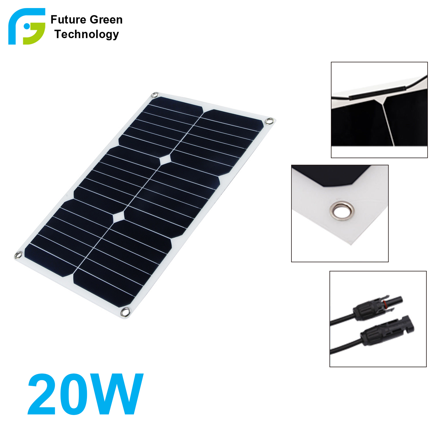 25W Flexible Solar Panels Wholesale