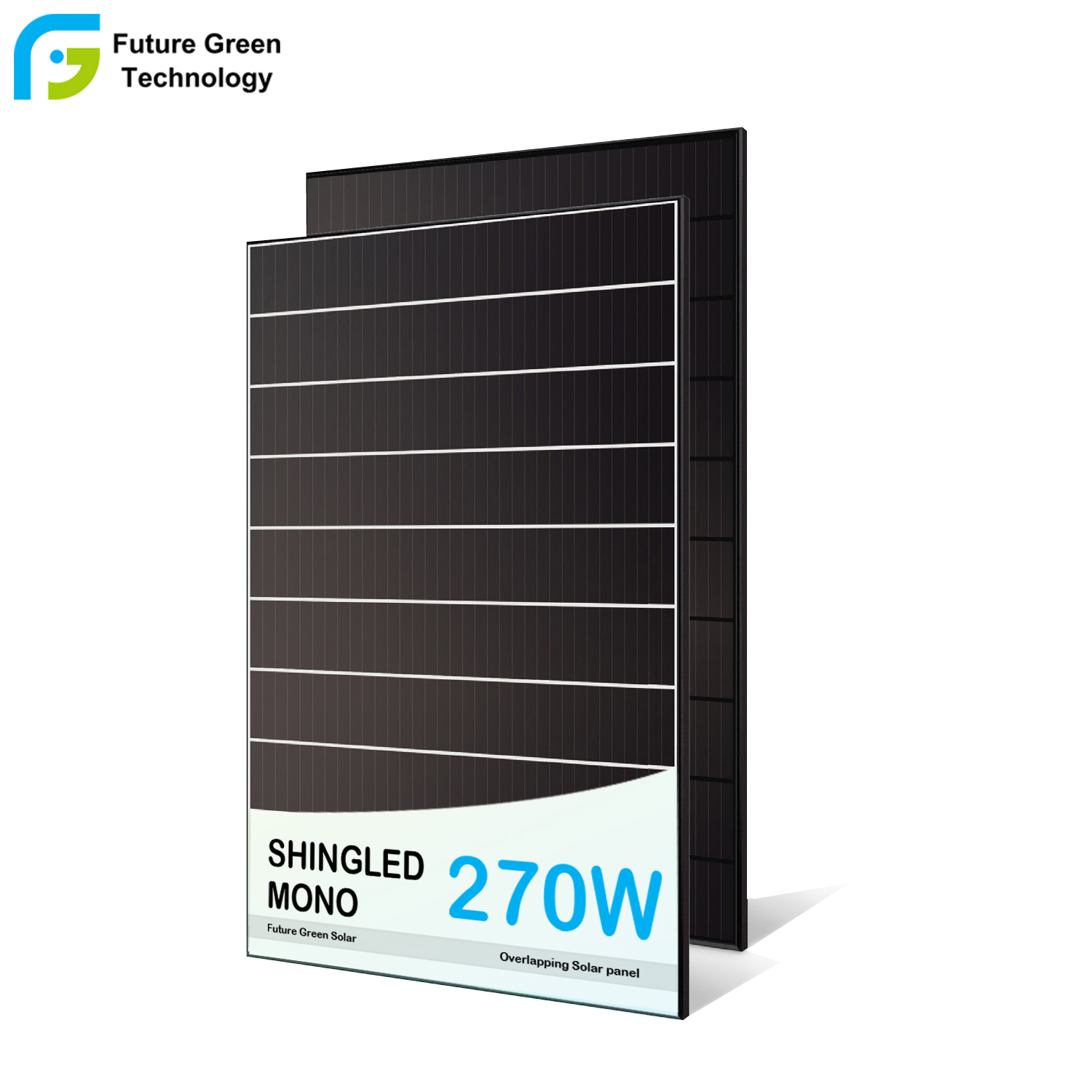 Neue kommende beste Preis maßgeschneiderte verfügbare Kraftwerk 260W 265W 270W 275W überlappende Solarpanel-Hersteller aus China
