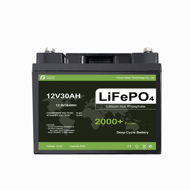 Fabrikpreis für 12 V 30 Ah Lifepo4-Energiespeicherbatterie mit BMS-freier OEM 12,8 V 30 Ah LFP-Batterie