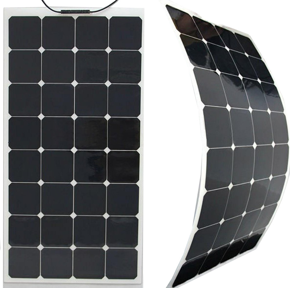 FGET 115W Renewable Ease Installation Energy Flexible Monocrystalline Photovoltaic Solar Panel