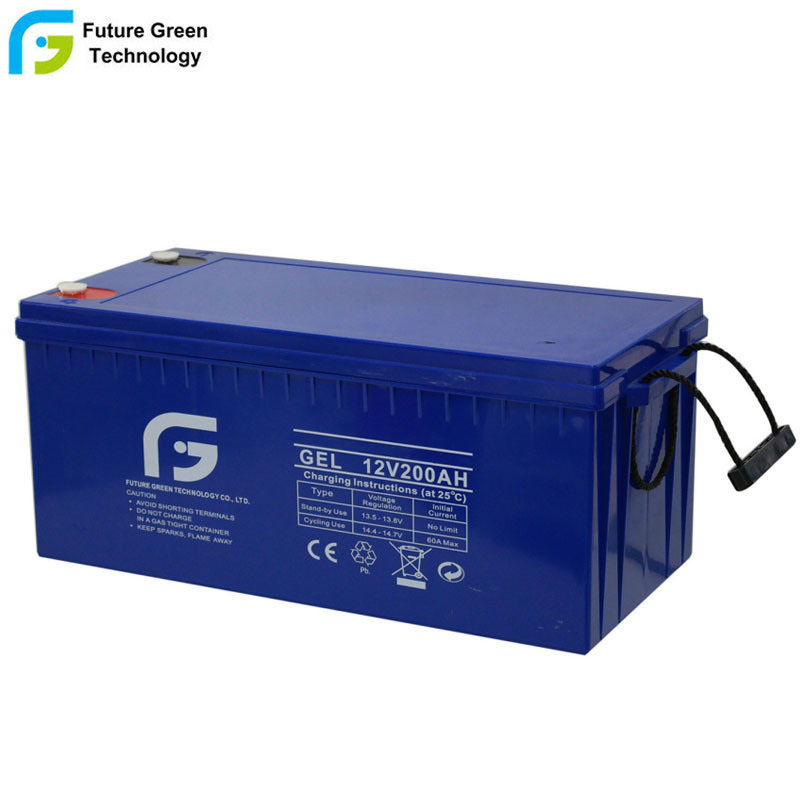 FGET 12volt 200ah Deep Cycle High Quality Lead Acid Battery From Chinese Factory