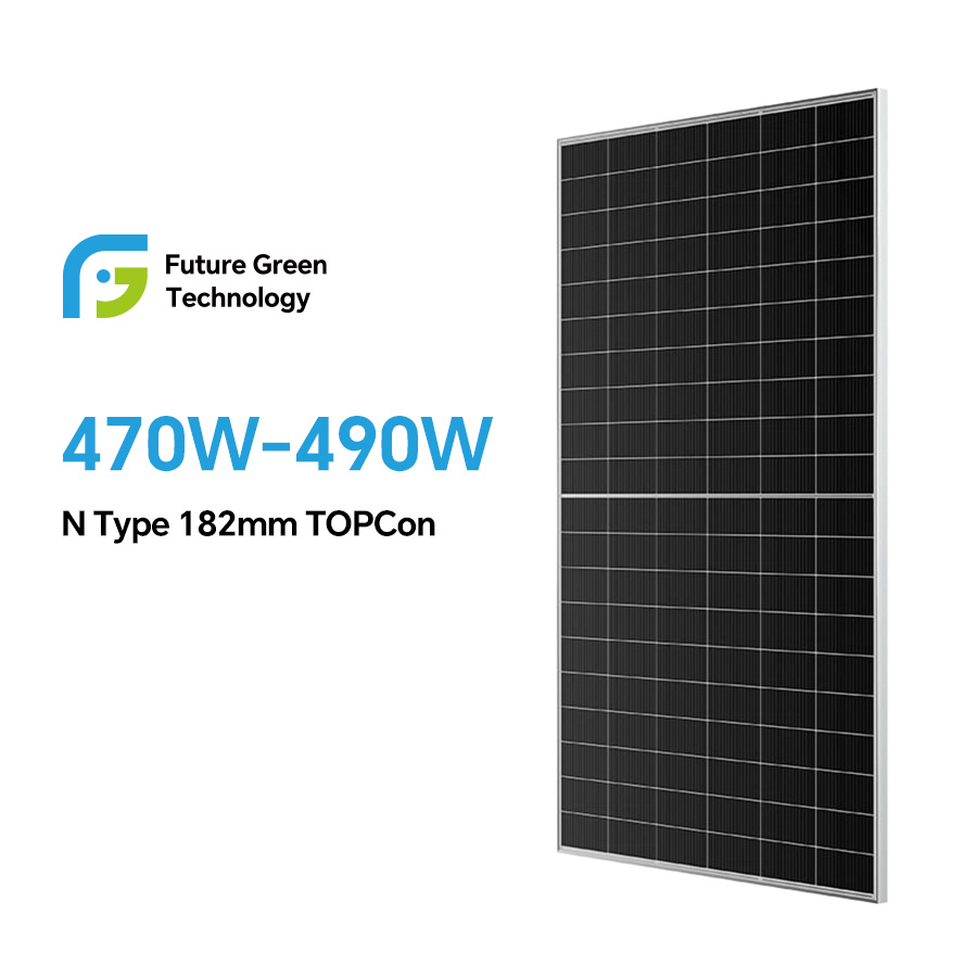 Kraftwerk A Grade Half Cut 132 Zellen 480 W 490 W 500 W 505 W Solar-Mono-Panels
