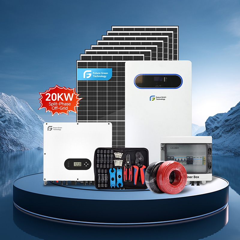 20-kW-Heimstromversorgungs-Solarenergie-Hybridsystem