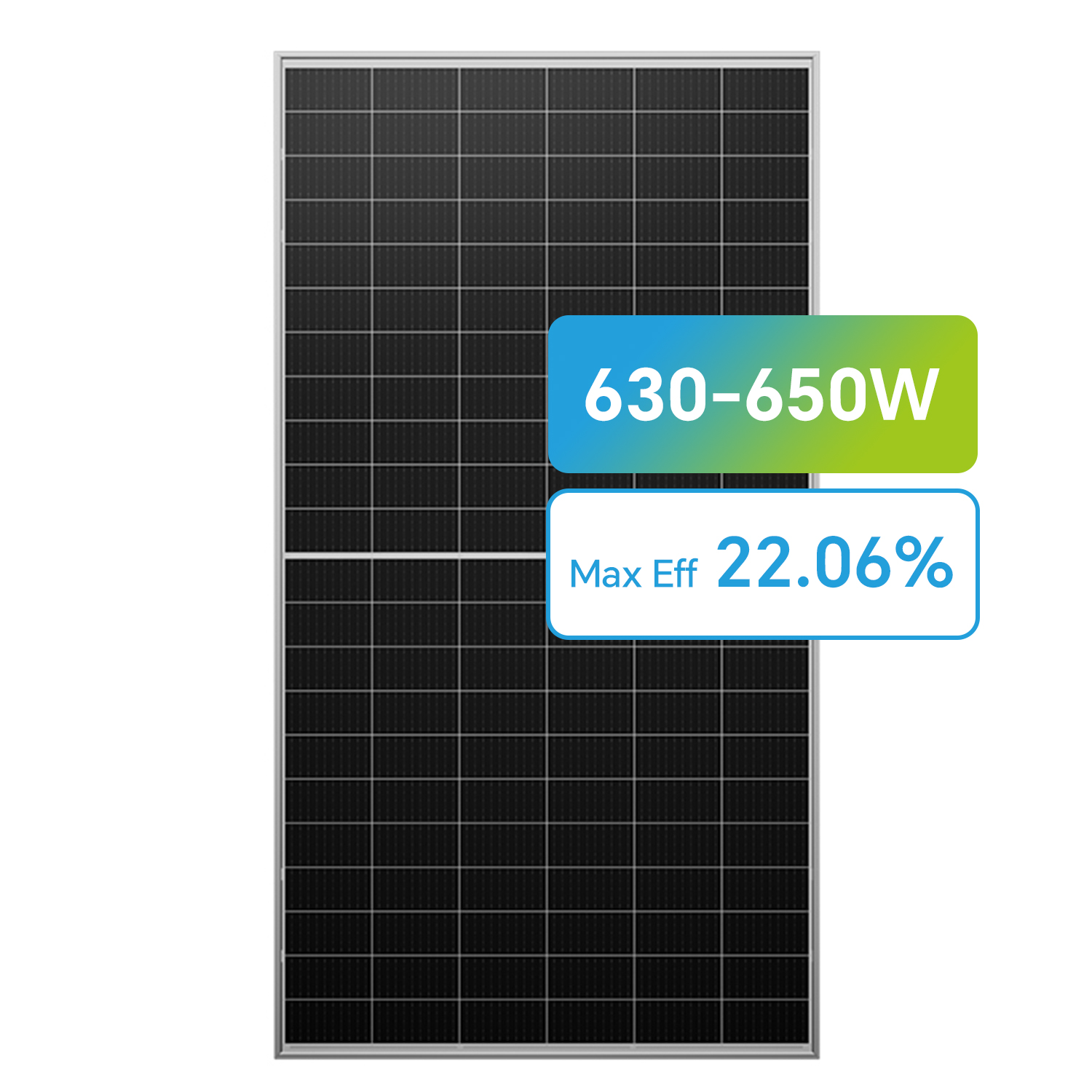 Fabrik OEM/ODM 620W 625W 630W 635W 640W 182MM Solarzelle Mono N-Typ BIFACIAL Halbschnitt-Solarmodule Solarstrommodul