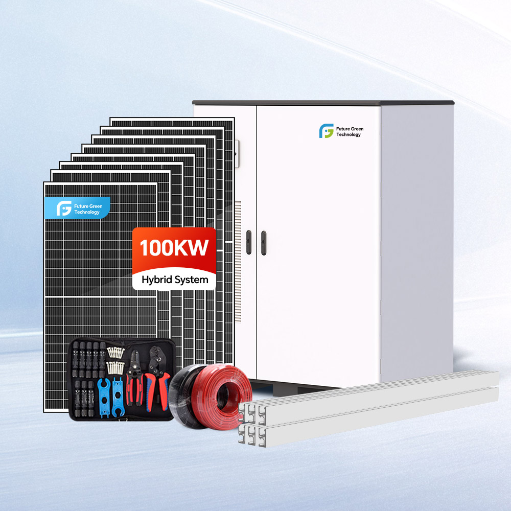 50kW 100kW 200kW Industrial and Business Full Package BESS Storage Hybrid Solar Energy System